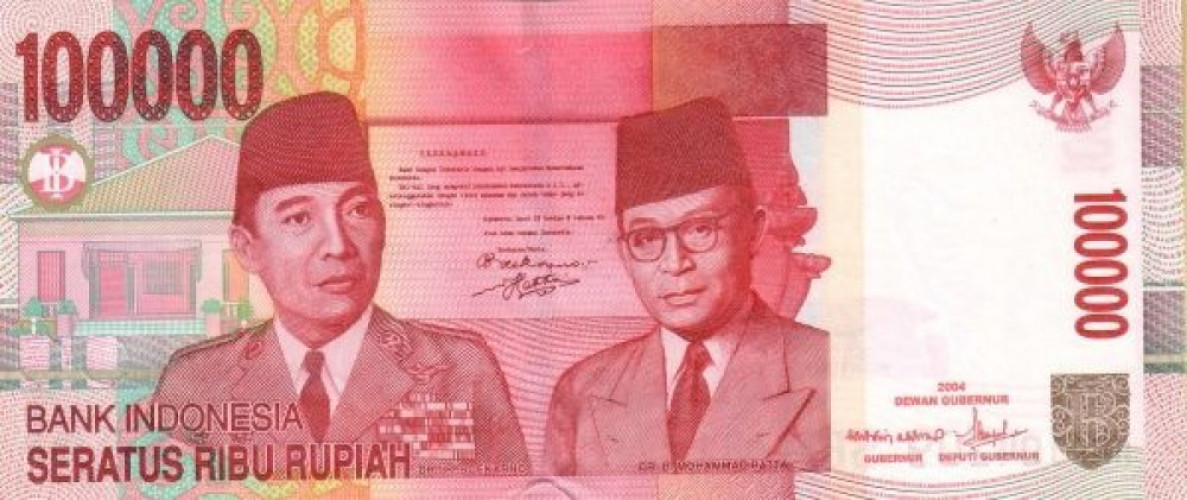 100000 rupiah - Indonesia