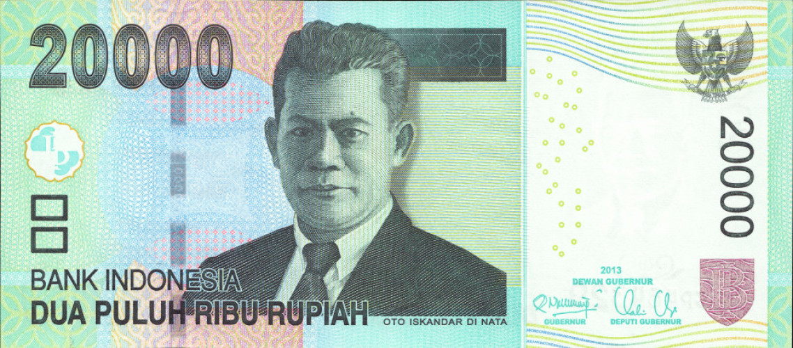 20000 rupiah - Indonesia