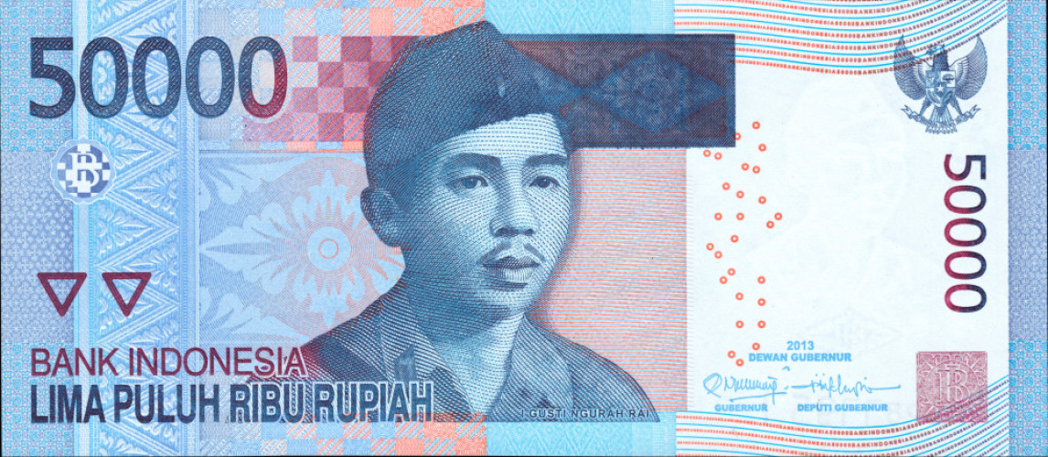 50000 rupiah - Indonesia