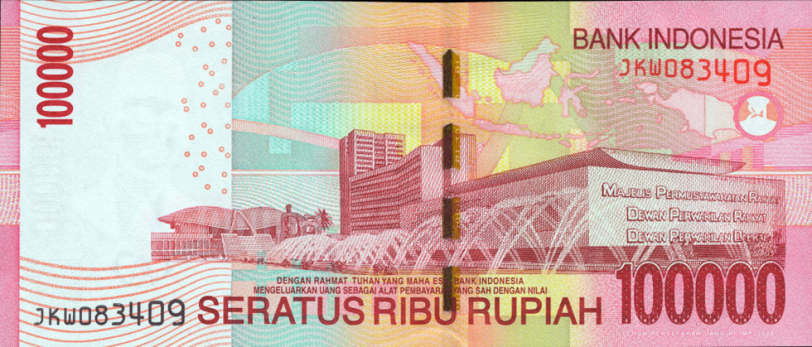 100000 rupiah - Indonesia