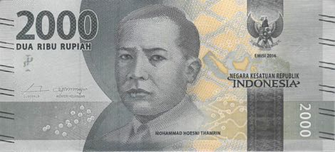 2000 rupiah - Indonesia