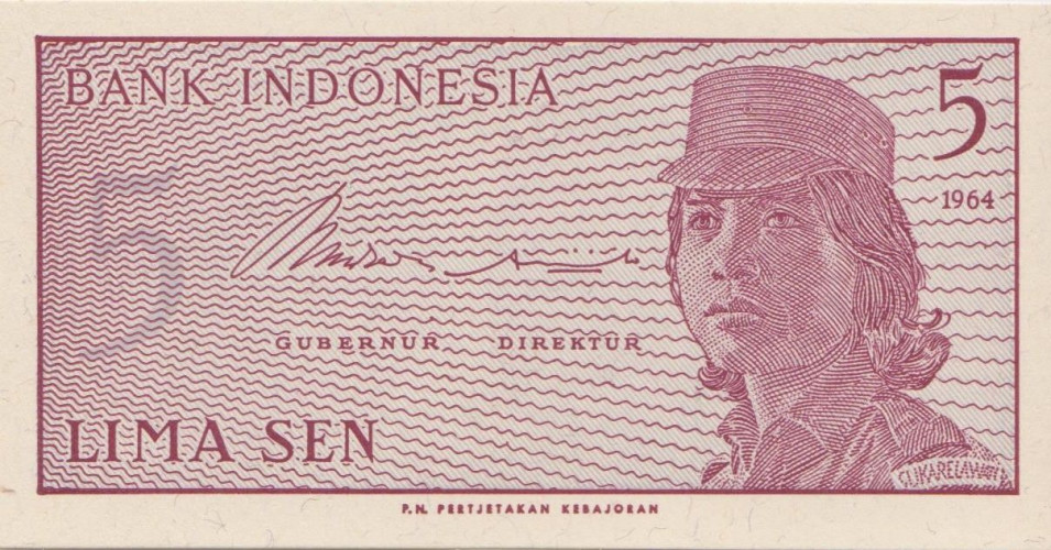 5 sen - Indonesia