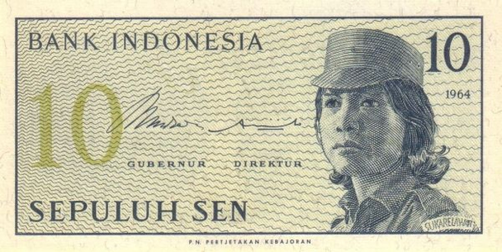 10 sen - Indonesia