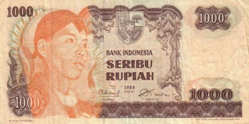 1000 rupiah - Indonésie