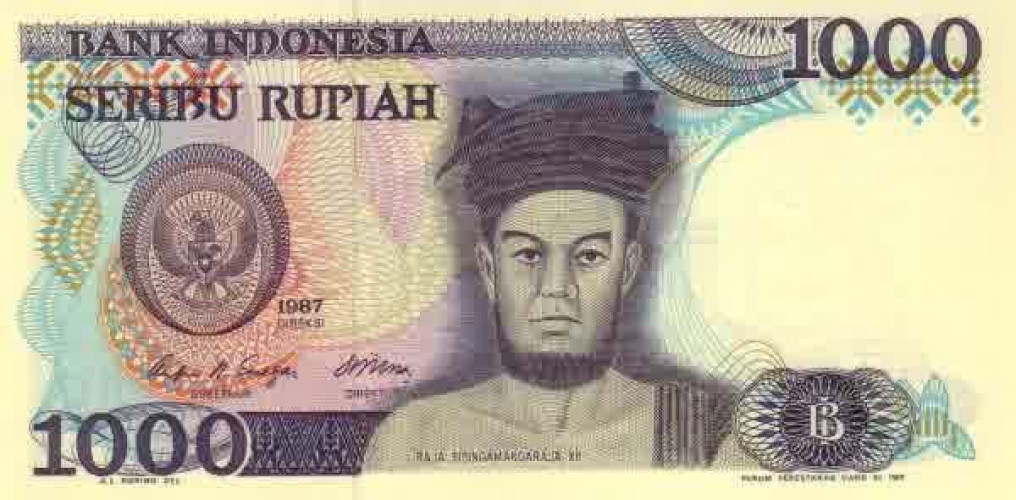 1000 rupiah - Indonésie