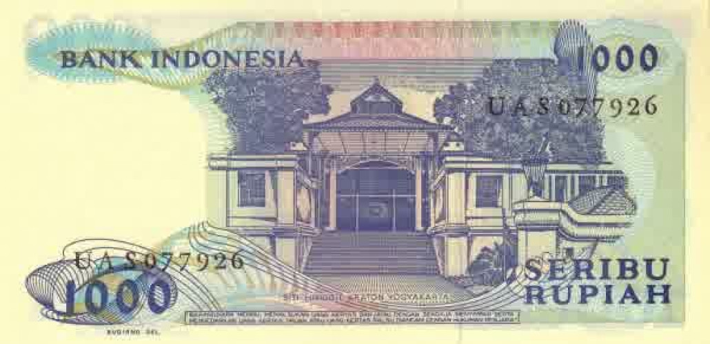 1000 rupiah - Indonesia