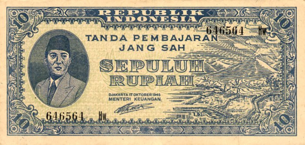 10 rupiah - Indonesia