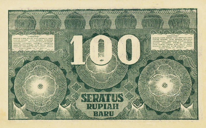 100 rupiah - Indonesia