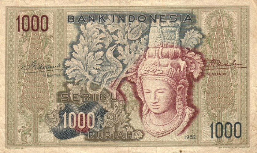 1000 rupiah - Indonésie