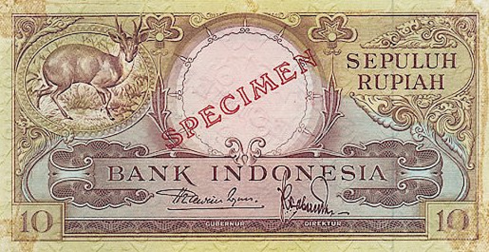 10 rupiah - Indonesia