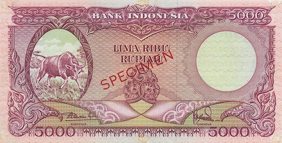 5000 rupiah - Indonesia