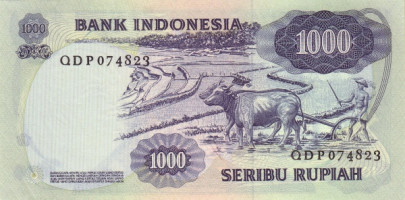 1000 rupiah - Indonésie