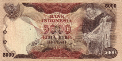 5000 rupiah - Indonesia