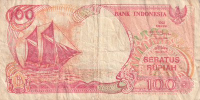 100 rupiah - Indonésie