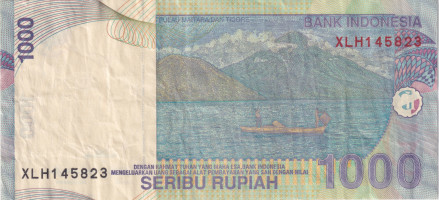 1000 rupiah - Indonesia