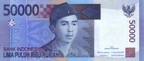 50000 rupiah - Indonesia