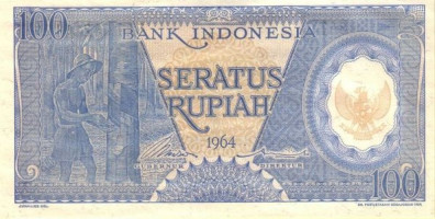 100 rupiah - Indonesia