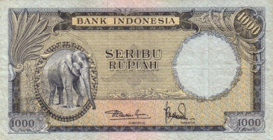 1000 rupiah - Indonésie