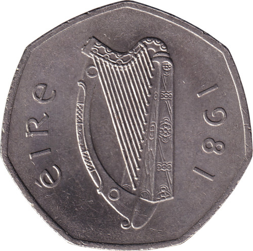 50 pence - Irlande