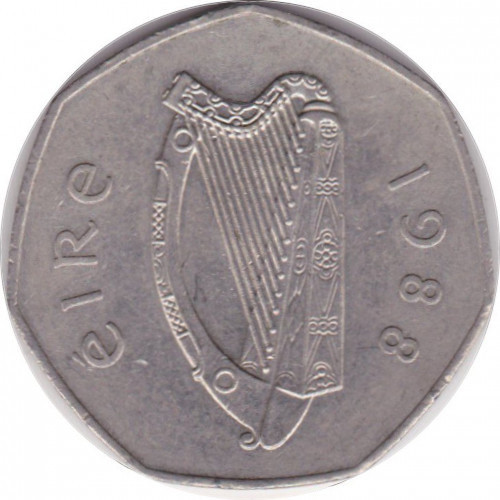 50 pence - Irlande