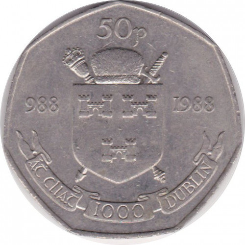 50 pence - Ireland