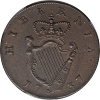 1/2 penny - Irlande