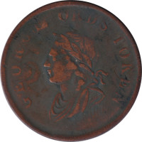 1/2 penny - Irlande