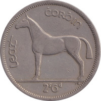 2 1/2 shilling - Irlande