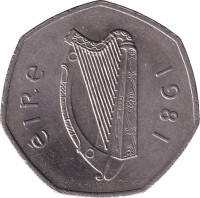 50 pence - Ireland