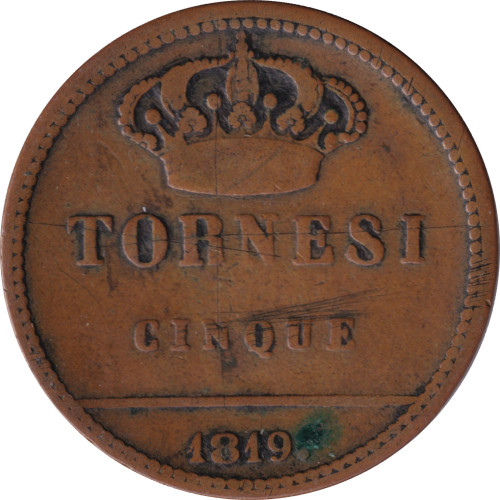 5 tornesi - Italie