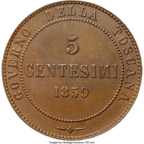 5 centesimi - Italie