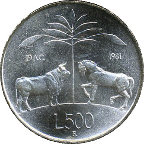 500 lire - Italy