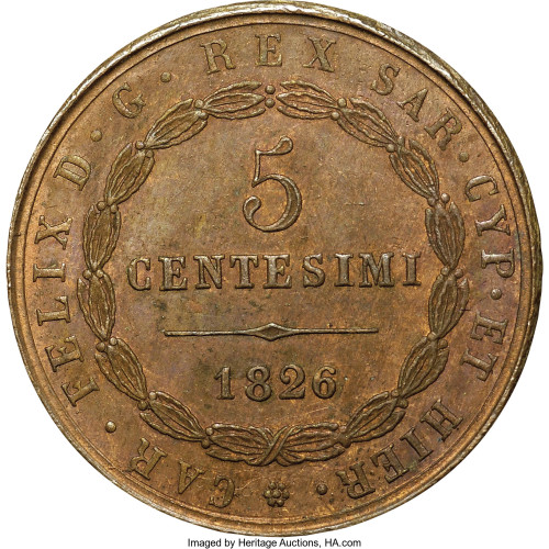 5 centesimi - Italie