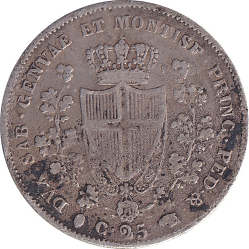 25 centesimi - Italie