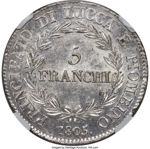 5 franchi - Italy