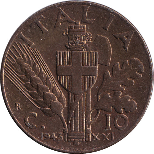 10 centesimi - Italie