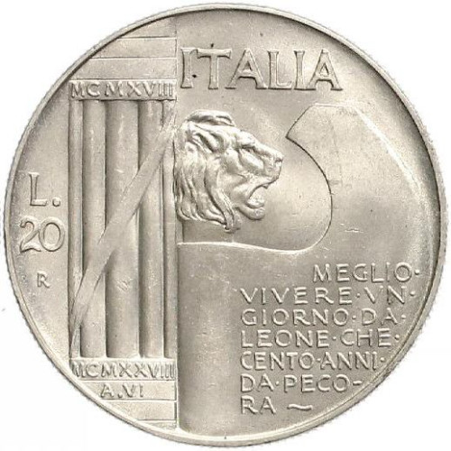 20 lire - Italy