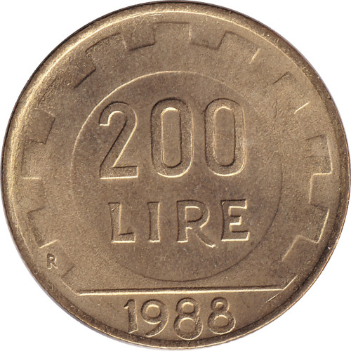 200 lire - Italy