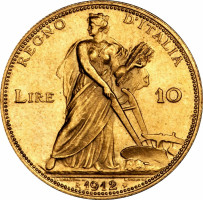 10 lire - Italie