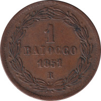 1 baiocco - Italie