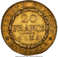 20 francs - Italie