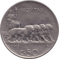 50 centesimi - Italie