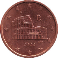 5 eurocents - Italy