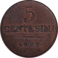 5 centesimi - Italie