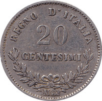 20 centesimi - Italie