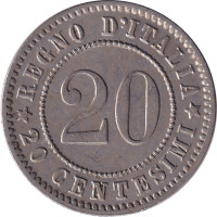 20 centesimi - Italie