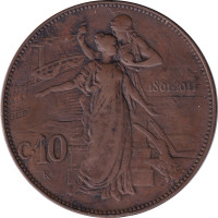 10 centesimi - Italie