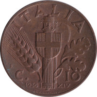 10 centesimi - Italie