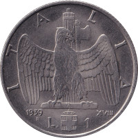 1 lira - Italy