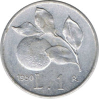 1 lira - Italie